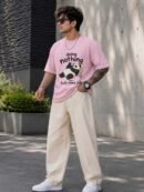 D-VIBE Doing Nothing Full-Time Job Oversized Graphic Tee