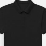 D-VIBE Men's Premium Cotton Polo T-Shirt - Black