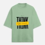 D-VIBE HOPE Unisex Terry Oversized Tee - Jade